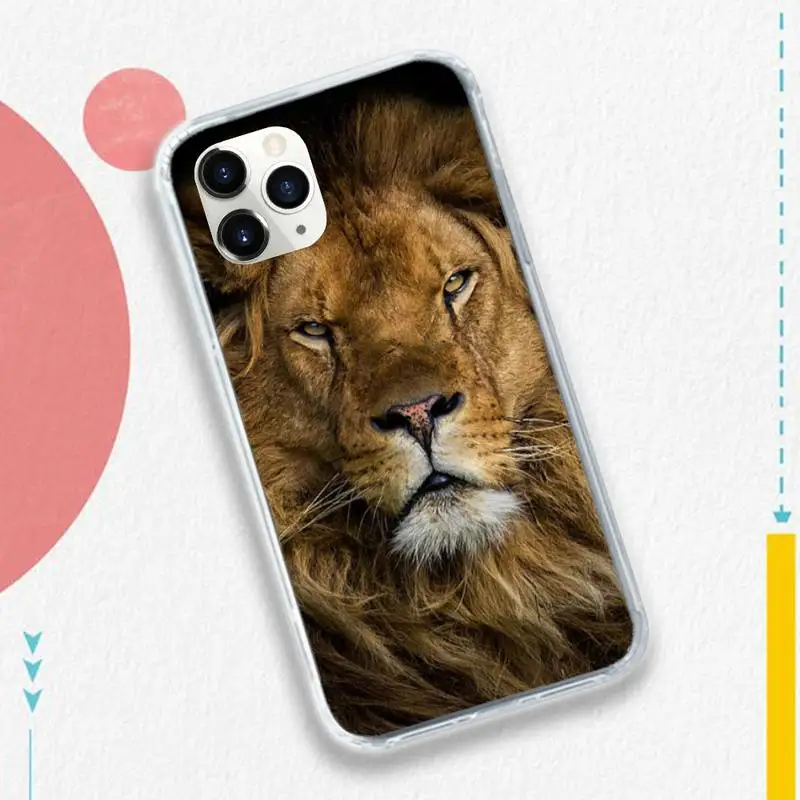 

Tiger lion case for airpods cover Phone Case for iPhone 11 12 pro XS MAX 8 7 6 6S Plus X 5S SE 2020 XR