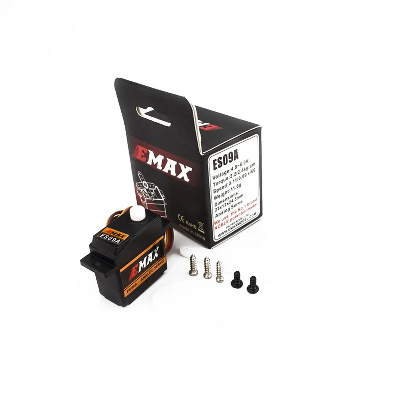 Высокое качество EMAX ES09A ES09D ES09MA ES09MD Servo Dual Bearing Special Swash для 450 RC вертолетов|Детали и