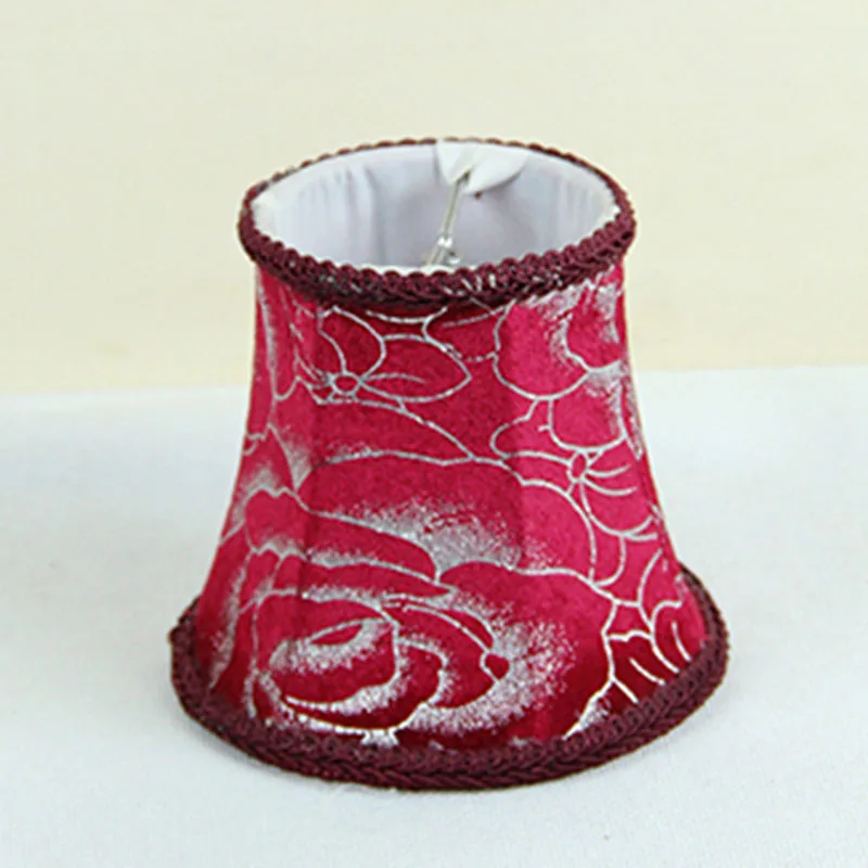 Фланелевые лампы для красного вина европейские прикроватные Цветочные в