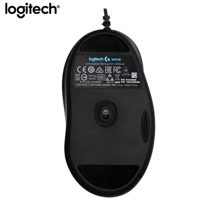 Logitech MX518 оригинальная легендарная Классическая Проводная игровая мышь 16000DPI для