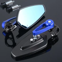 1 pair motorcycle rear view handle bar end side rearview mirrors for piaggio mp3 500 beverly 300 byq 100t medley liberty 150 125