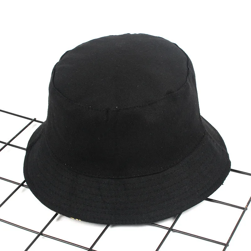 Sombreros de pescador con estampado de pi&ntilde;a blanca para mujer, gorros de pescador con estampado de pi&ntilde;a blanca, a la moda, de algod&oacute;n-4