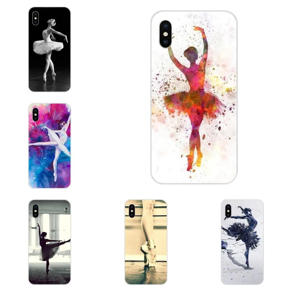 Балетные костюмы для танцев девочек с рисунком из мультфильма Huawei NOVA 2 V20 Y3II Y5 Y5II Y6