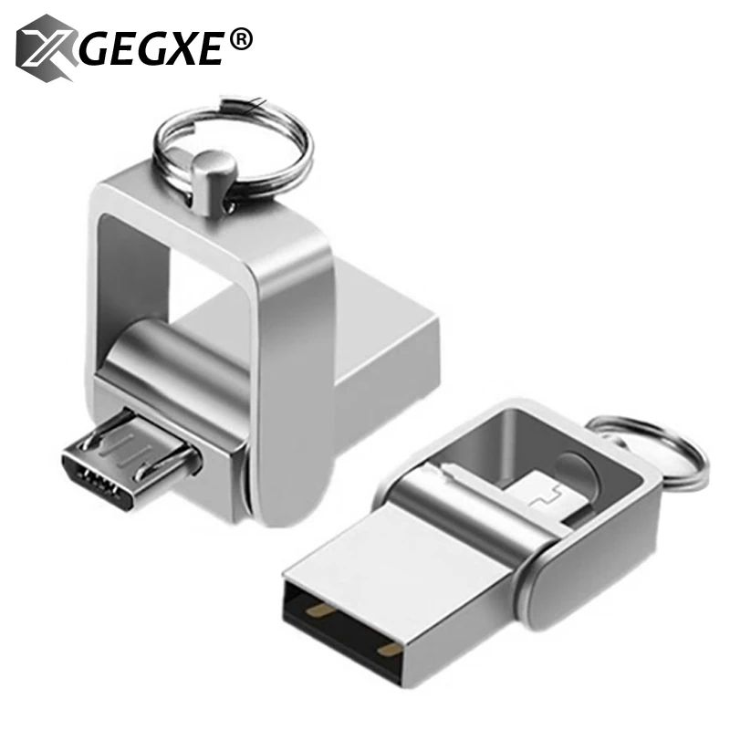 Флеш-накопитель USB 2 0 складной 8 ГБ 16 32 64 металлический 3 для Android | Компьютеры и офис