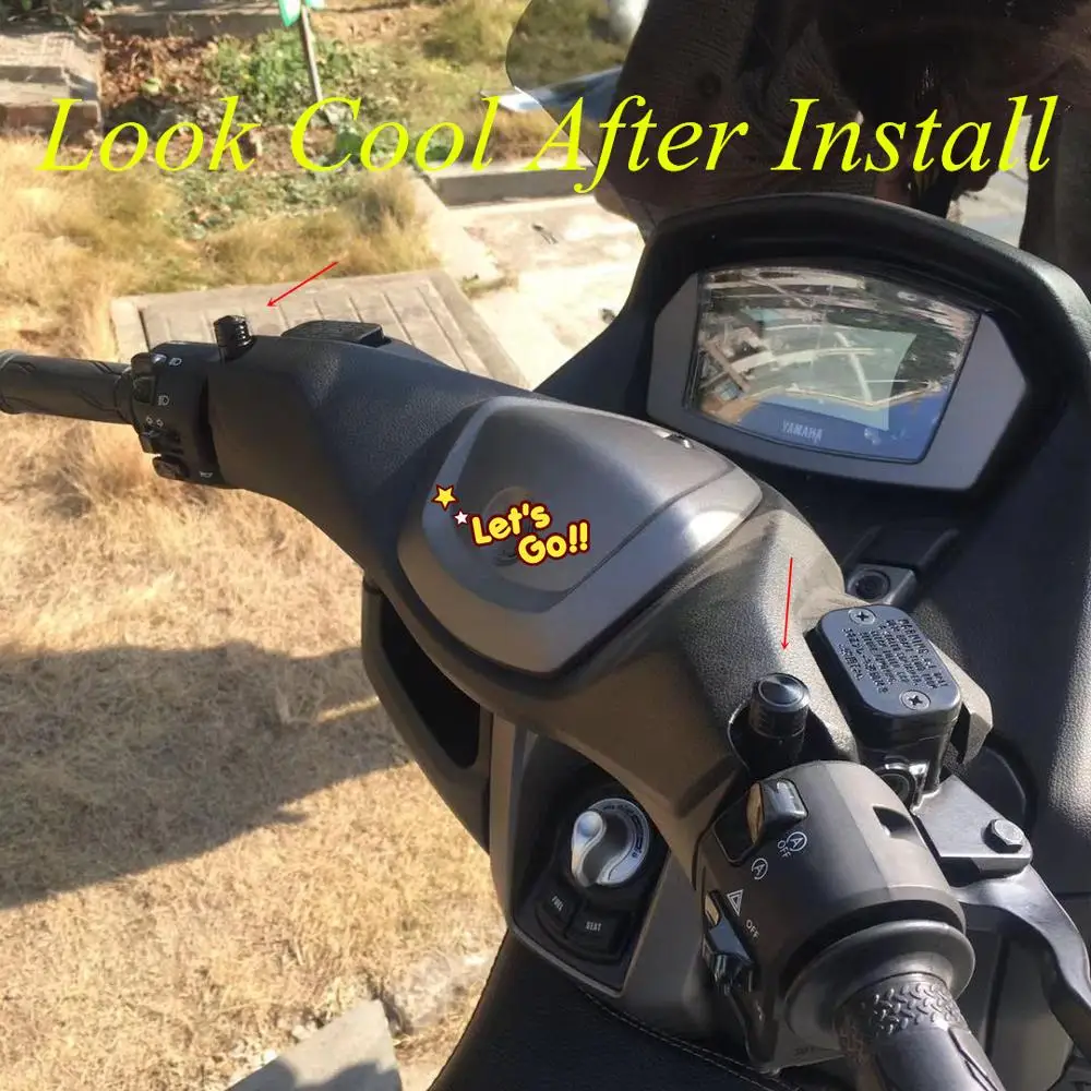 Модифицированный мотоцикл все новые nmax nmax2020 зеркальный винт крышка код для yamaha