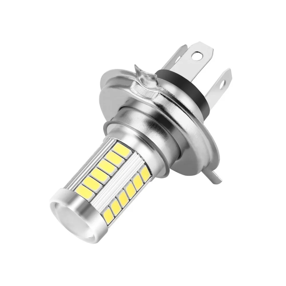 H4 33SMD 5630 светодиодный супер яркий белый автомобильный головной светильник источник дневного движения светильник s лампа светодиодный 12 в 8 Вт автомобиль