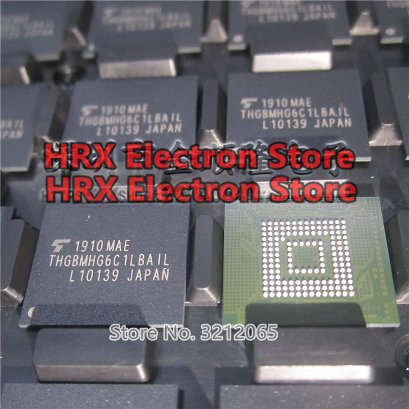 

100% Новый оригинальный THGBMHG6C1LBAIL BGA153Ball EMMC5.1 (1-10 шт.)