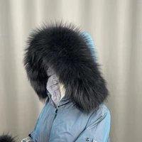 real raccoon fur collar womens 100 natural fur gray collar real fur shawl raccoon collar fur scraves black