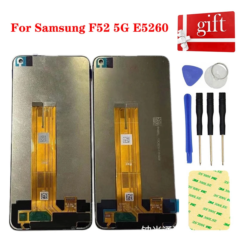 6.6" LCD For Samsung F52 5G E5260 Display Panel Monitor Module Touch Screen Digitizer Sensor Assembly Replacement | Мобильные