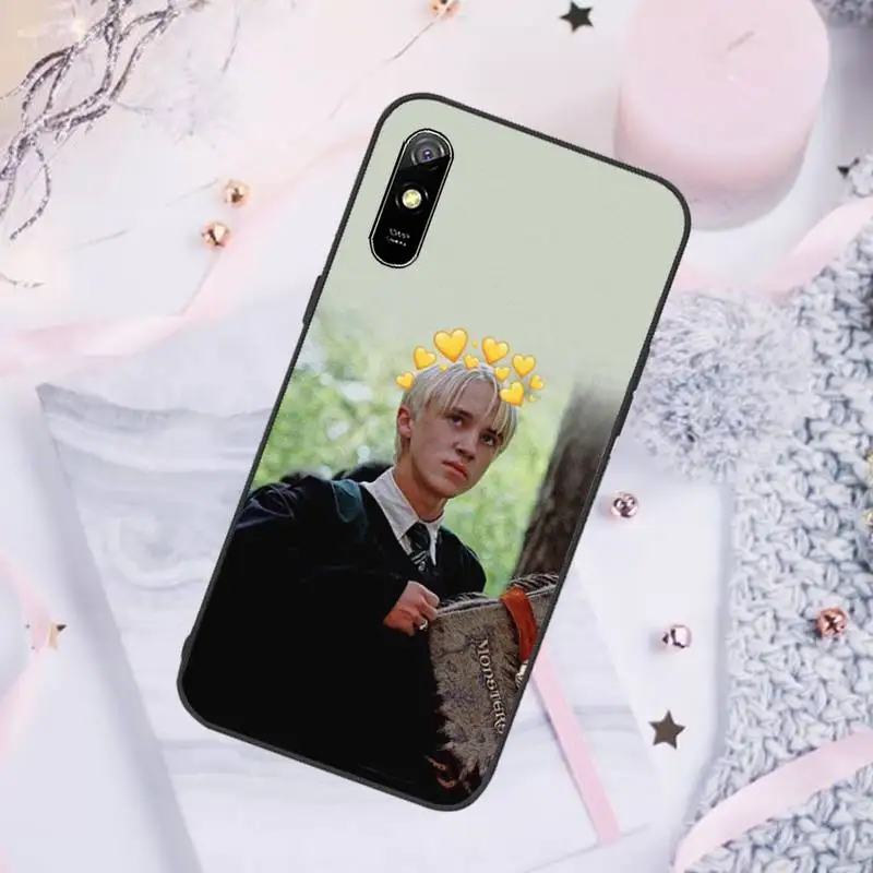 

Draco malfoy actor Phone Case For Xiaomi Redmi note 7 8 9 pro 8T 9A 9S Mi Note 10 Lite pro