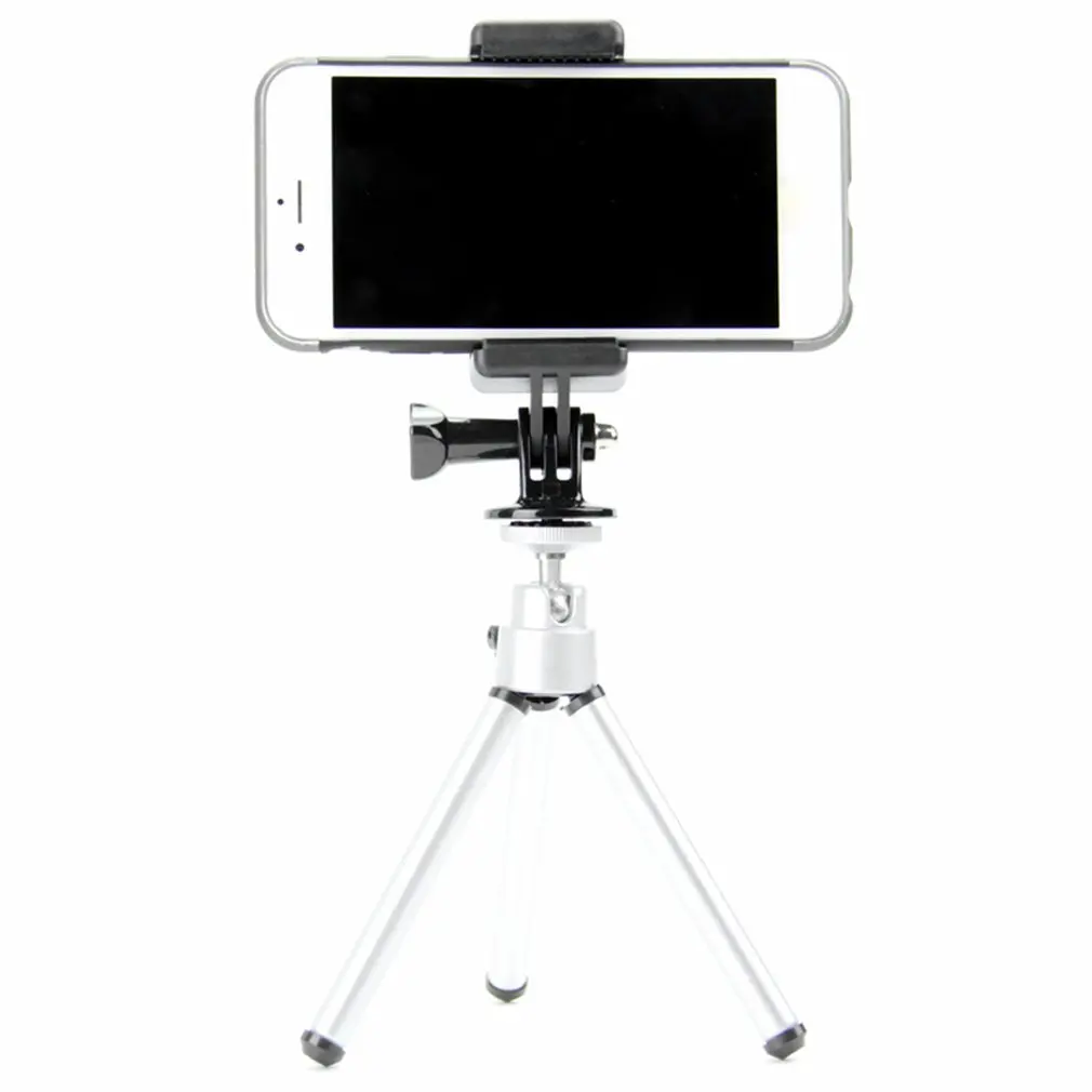 Штатив тренога для телефона с винтовым отверстием 1/4 Go pro Sj8 iPhone9 8X7