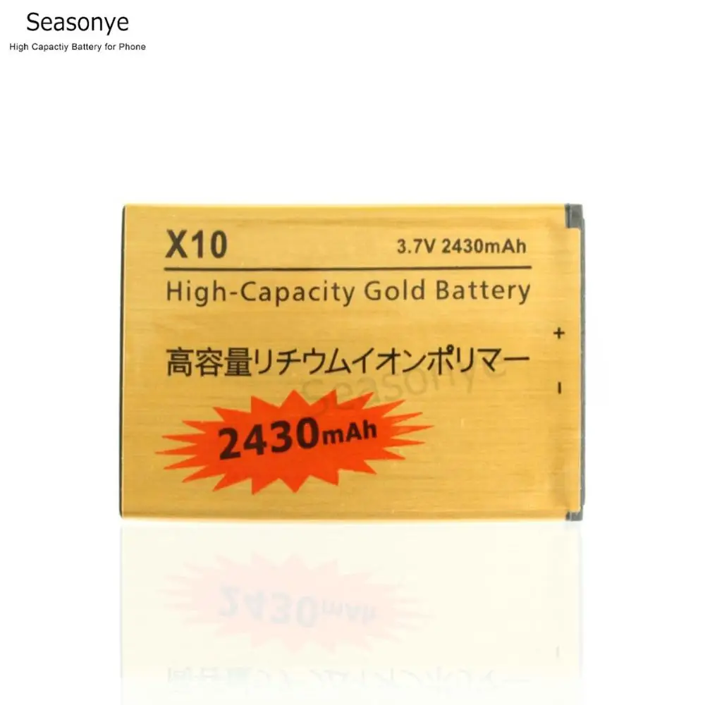 Seasonye 2430 мАч BST 41 BST41 золотистый Сменный аккумулятор для X1 X2 X2i R800 играть Z1i X10i Cubot X10