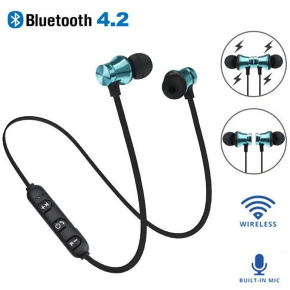 Bluetooth наушники XT11 магнитное притяжение Многофункциональный дистанционный пульт