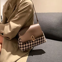small pu leather handbags high quality cross body bag for women 2021 winter designer handbag luxury brand shoulder purses
