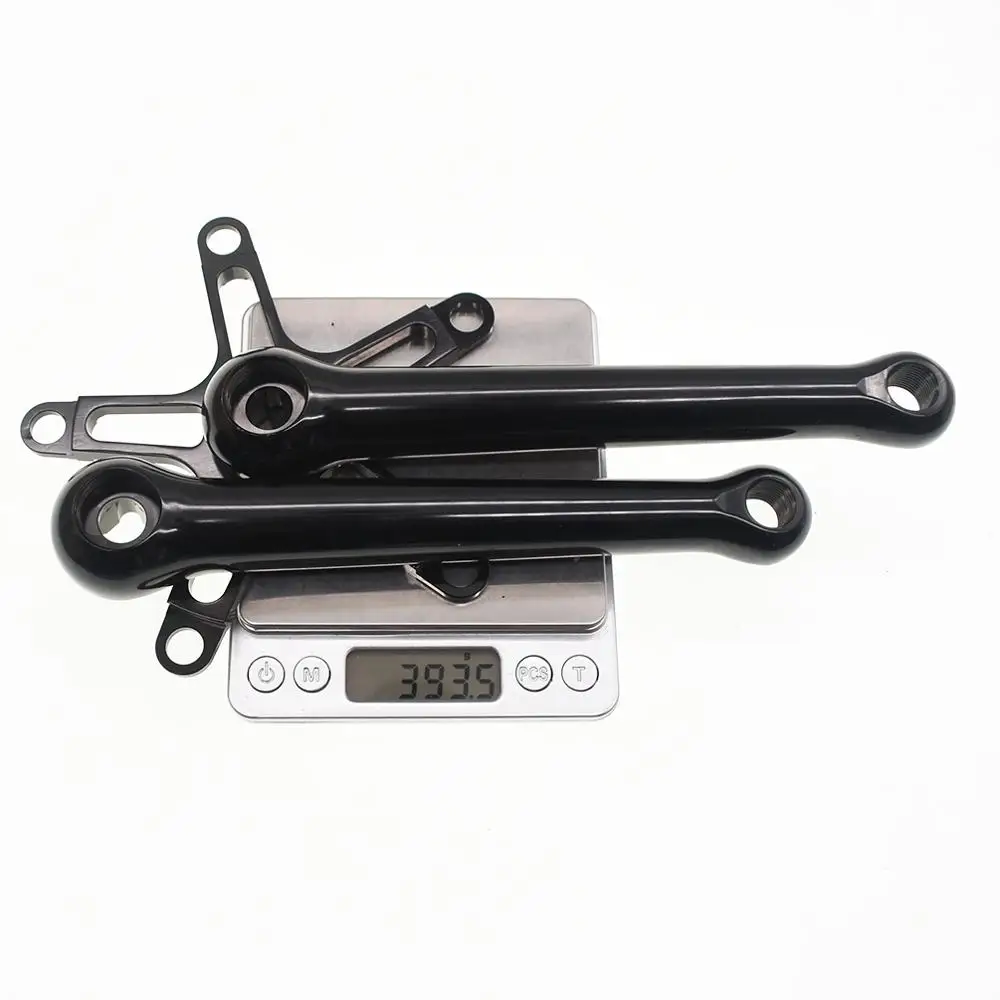 

TWTOPSE 395g Bike Bicycle Square Cranks For Brompton Folding Bike Bicycle Cranks Sets BCD 130mm 170mm CNC AL7075 T651 For 3SIXTY
