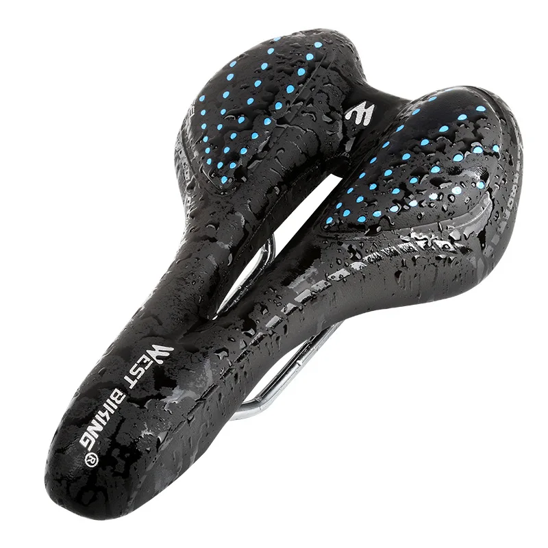 

MTB Bike Bicycle Saddle Rail Hollow Thickening Breathable Rainproof Soft Memory Sponge Cushion Cycling Part Seat Selim Sillin