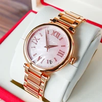 reef tigerrt top brand luxury women automatic watch rose gold ladies bracelet watches date relogio feminino rga1595