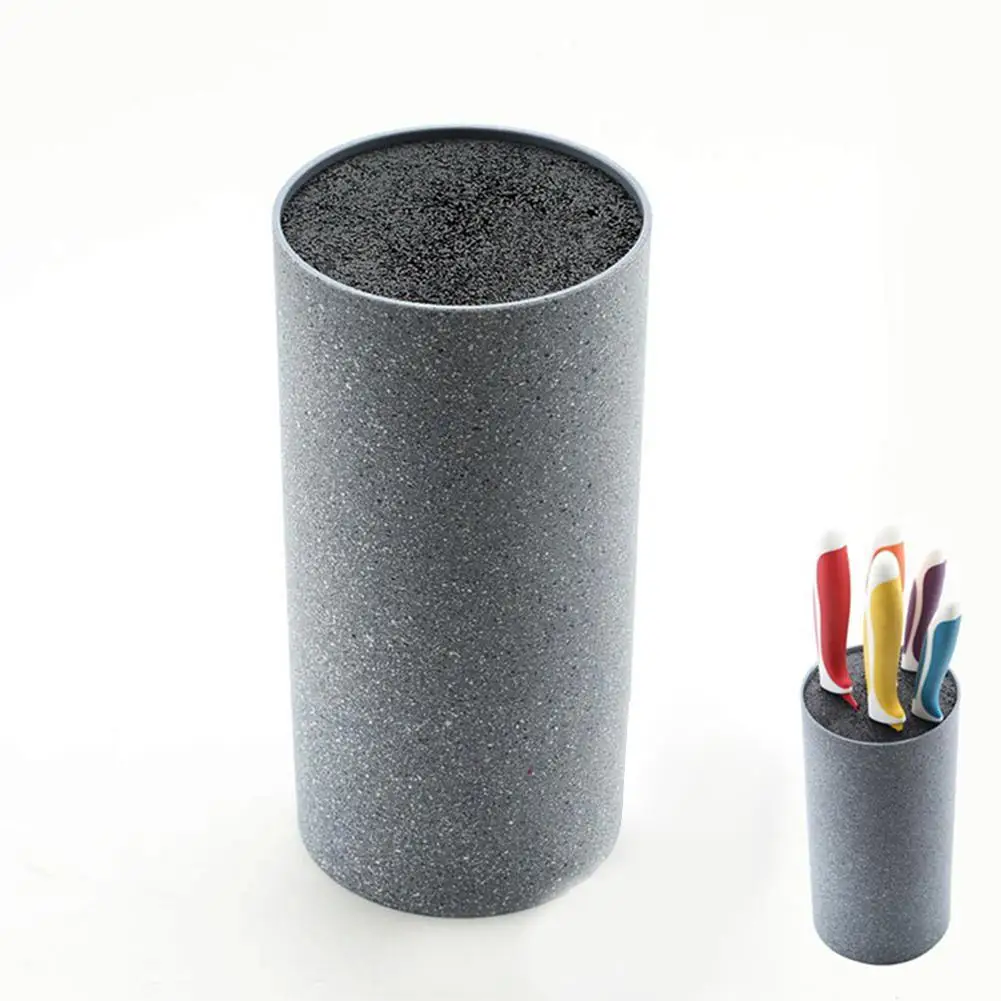 Кухонный вставной стул съемный цилиндрический Бесплатный пластиковый ПП нож