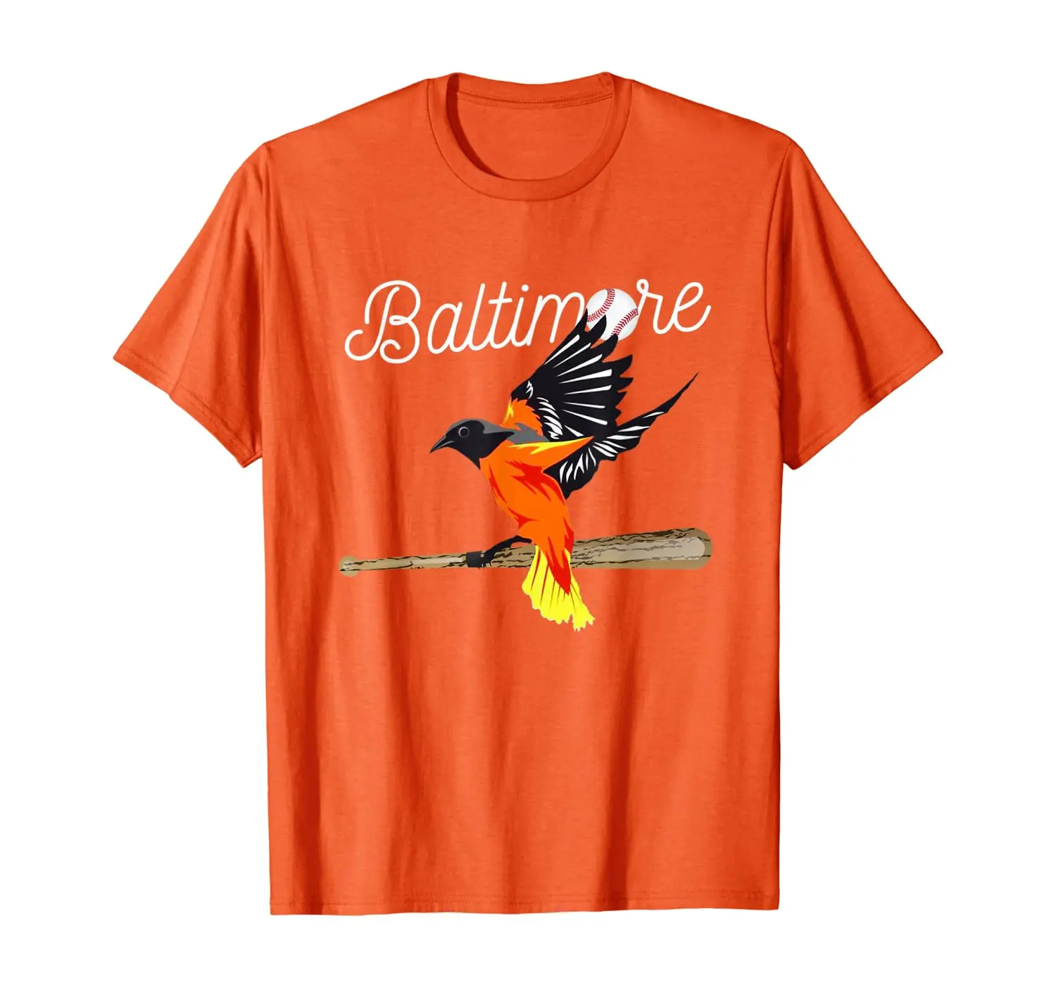 

Бейсбольная Футболка Baltimore Oriole, оригинальный дизайн с птицами