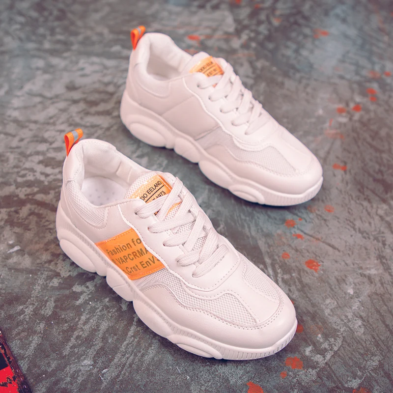 Новинка Сезон весна Модный тренд Женская Вулканизированная обувь Соответствие