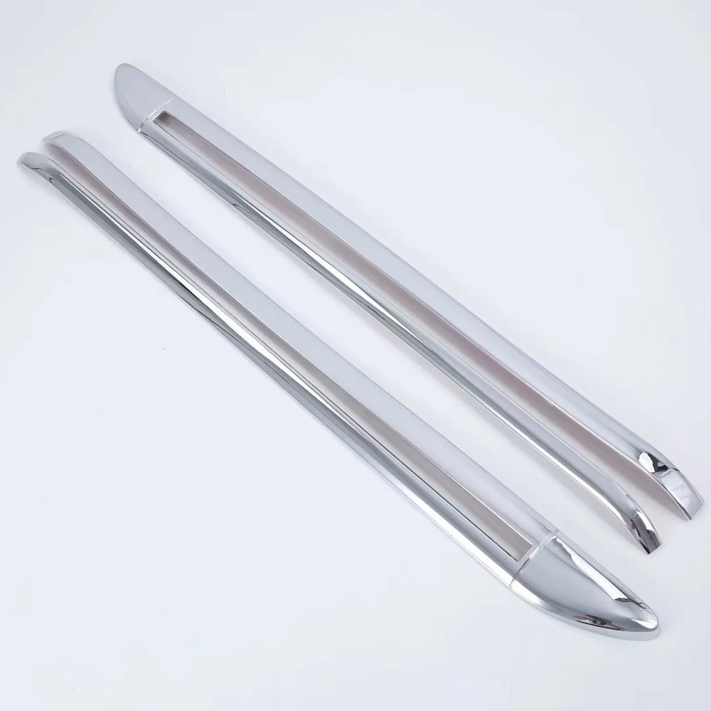 

For Nissan NV200 Evalia 2013-2017 2018 Car Side Door Slide Rail Cover Trim ABS Chromium Styling Cover Car-styling Accessories