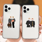 Прозрачный чехол Weasley Twins Draco Malfoy для телефона iPhone 12 Mini 11 Pro MAX XS XR X, чехол для iPhone 7 8 Plus SE 2020, чехол