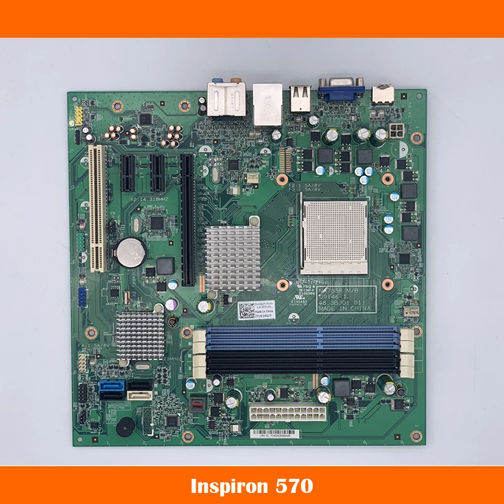

High Quality Desktop Motherboard For DELL Inspiron 570 DT MA785R 4GJJT 04GJJT Fully Tested