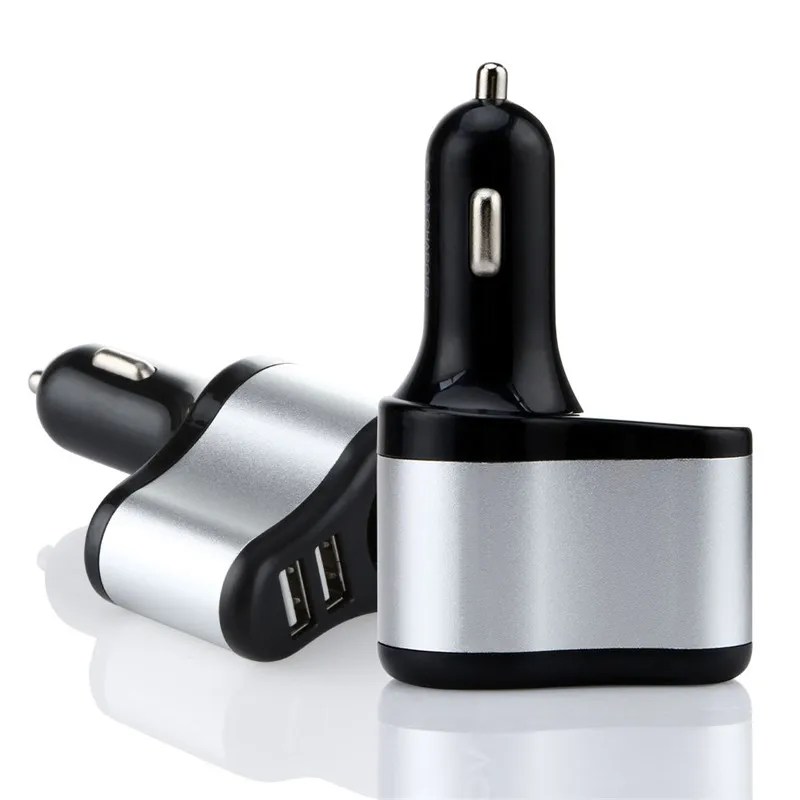 Автомобильное зарядное устройство с двумя USB портами 3 1 А|Зажигалка| |