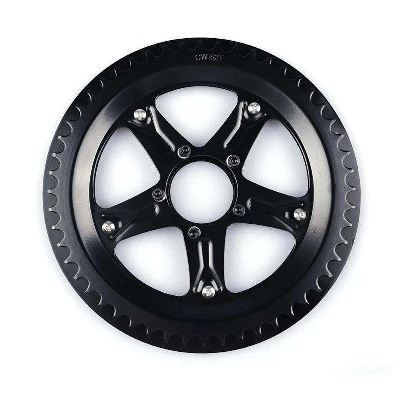 Ebike BBS01 BBS02 цепная колесо и сменная цепь Защита черный 52T зубья цепного кольца для