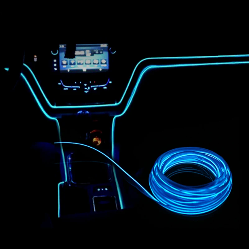 Светодиодная лента 5 метров для салона автомобиля освещение Hyundai Creta ix25 sonata lf Tucson