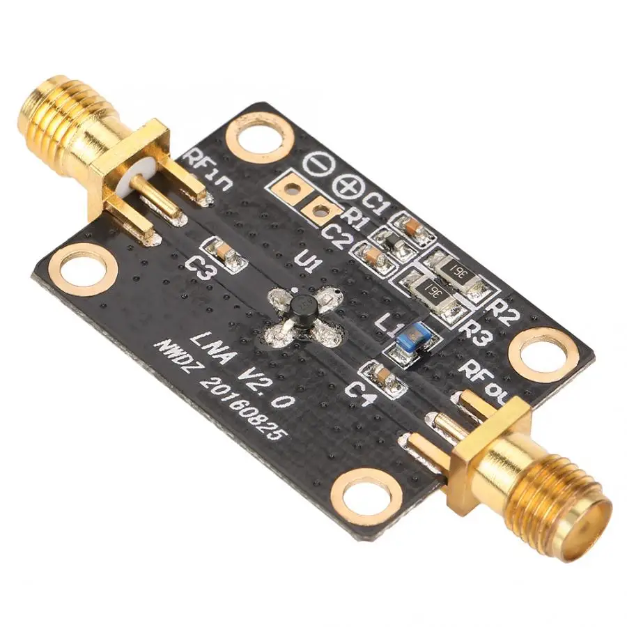 LNA малошумный 50K-4G с высоким коэффициентом усиления 25 дБ 0 8G Flatness RF усилитель |