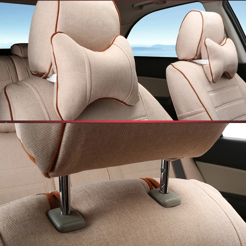 AutoDecorun Custom Fit Подушка сиденья для Jaguar XF 2016 2012 автомобильные чехлы сидений наборы