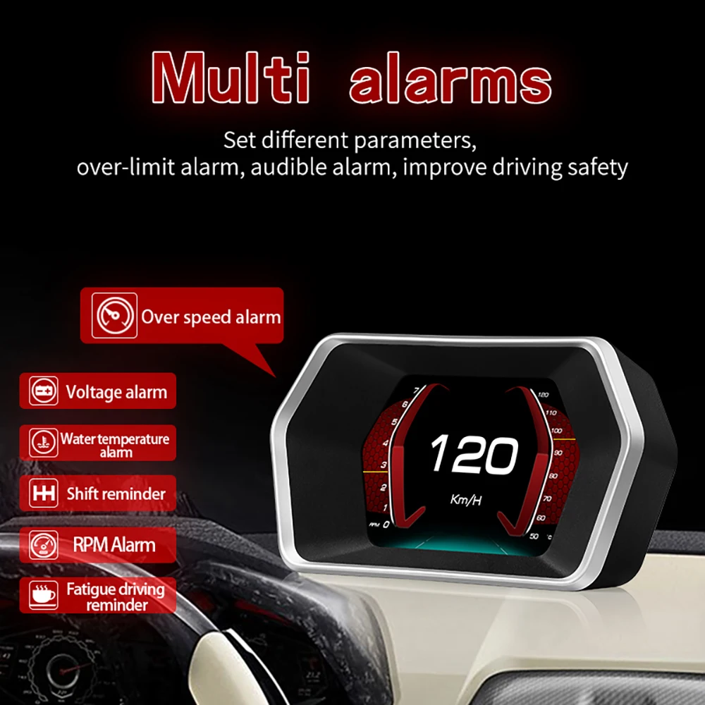 Автомобильный дисплей с головкой OBD GPS HUD Дисплей электроника двойной режим