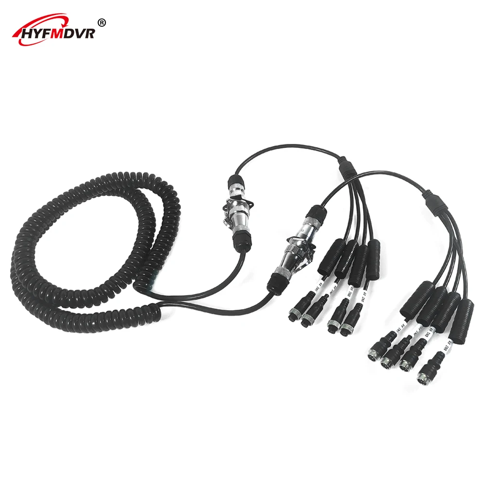 HYFMDVR оптовая продажа 4 наружные головки 7 сердечников для грузовика/прицепа PU