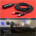 Сбалансированный Hi-Fi аудио кабель для Sennheiser HD650 HD600 HD580 HD545 HD535 HD660S HD58X HD565 HD6XX наушники 7n Occ 4 Pin XLR