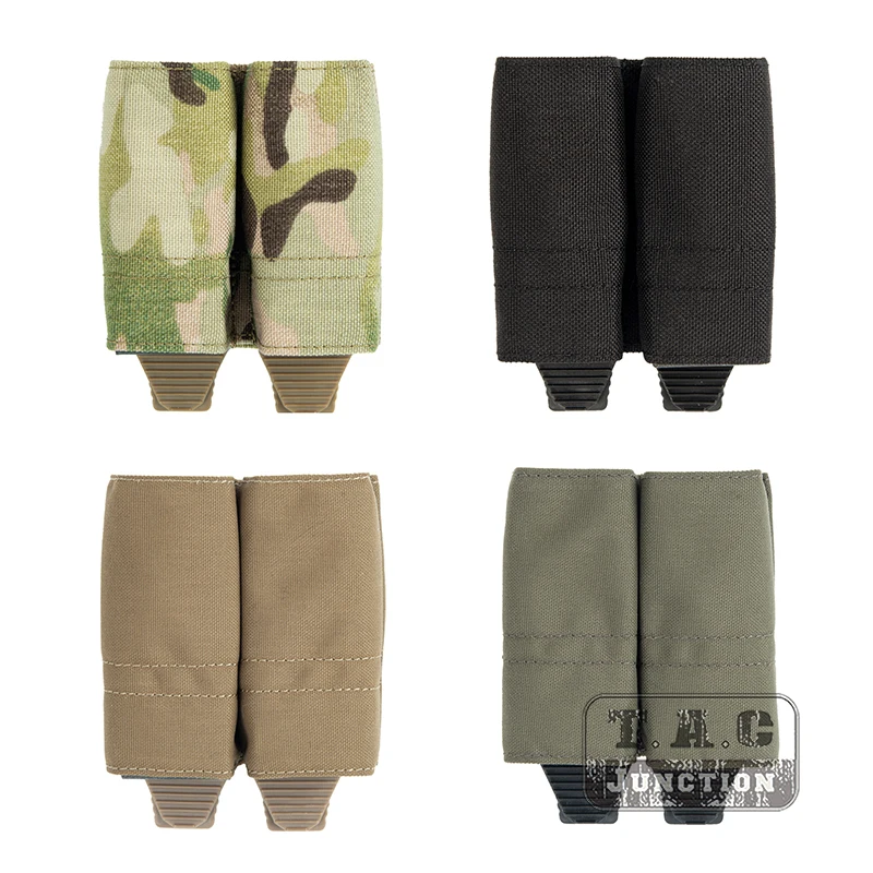 

Tactical KYWI Style 9mm Pistol Double Magazine Pouch For 9mm & 45ACP Pistol Double Stack Magazine Carrier