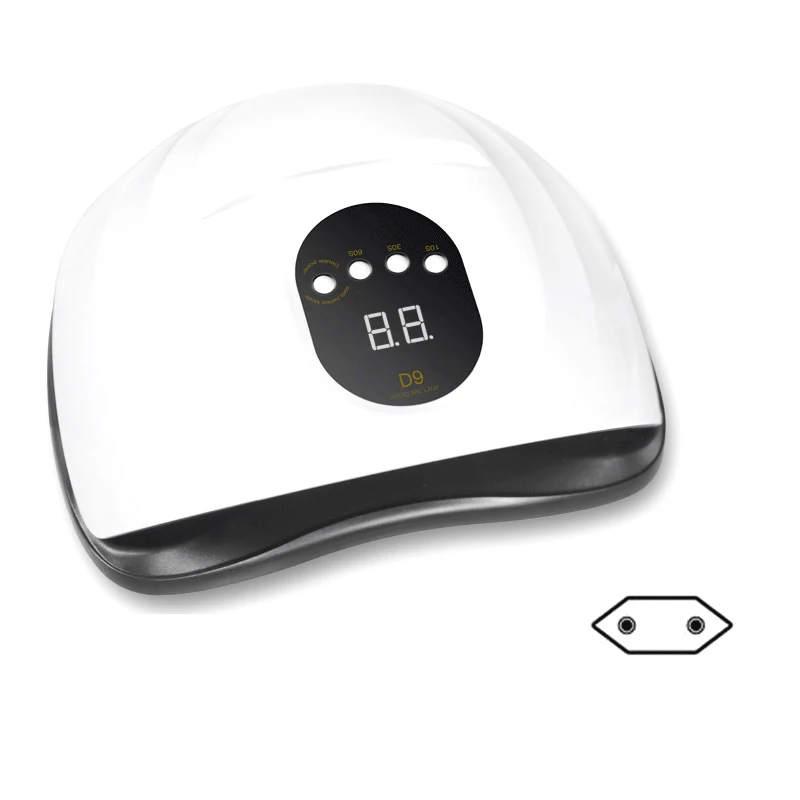 

114W UV LED Nail Lamp Nail Dryer 57 LEDs Lamp Quick Drying Nail Gel Polish Manicure Pedicure Professional Nail Salon Lamp Dryer