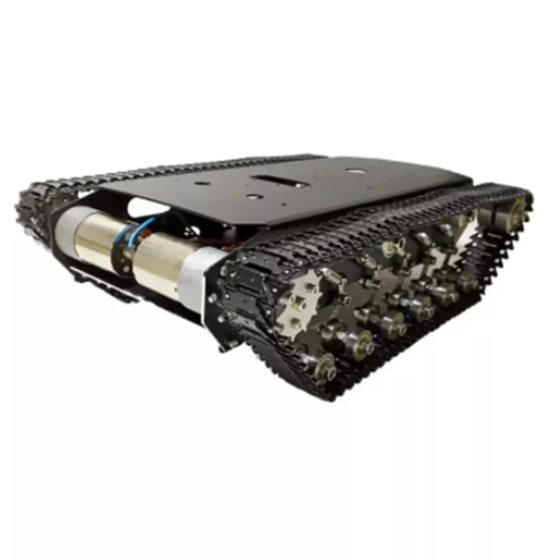 

Metal Suspension Crawler Tank Chassis Shock Absorption Robot Car Caterpillar for Arduino DIY Parts