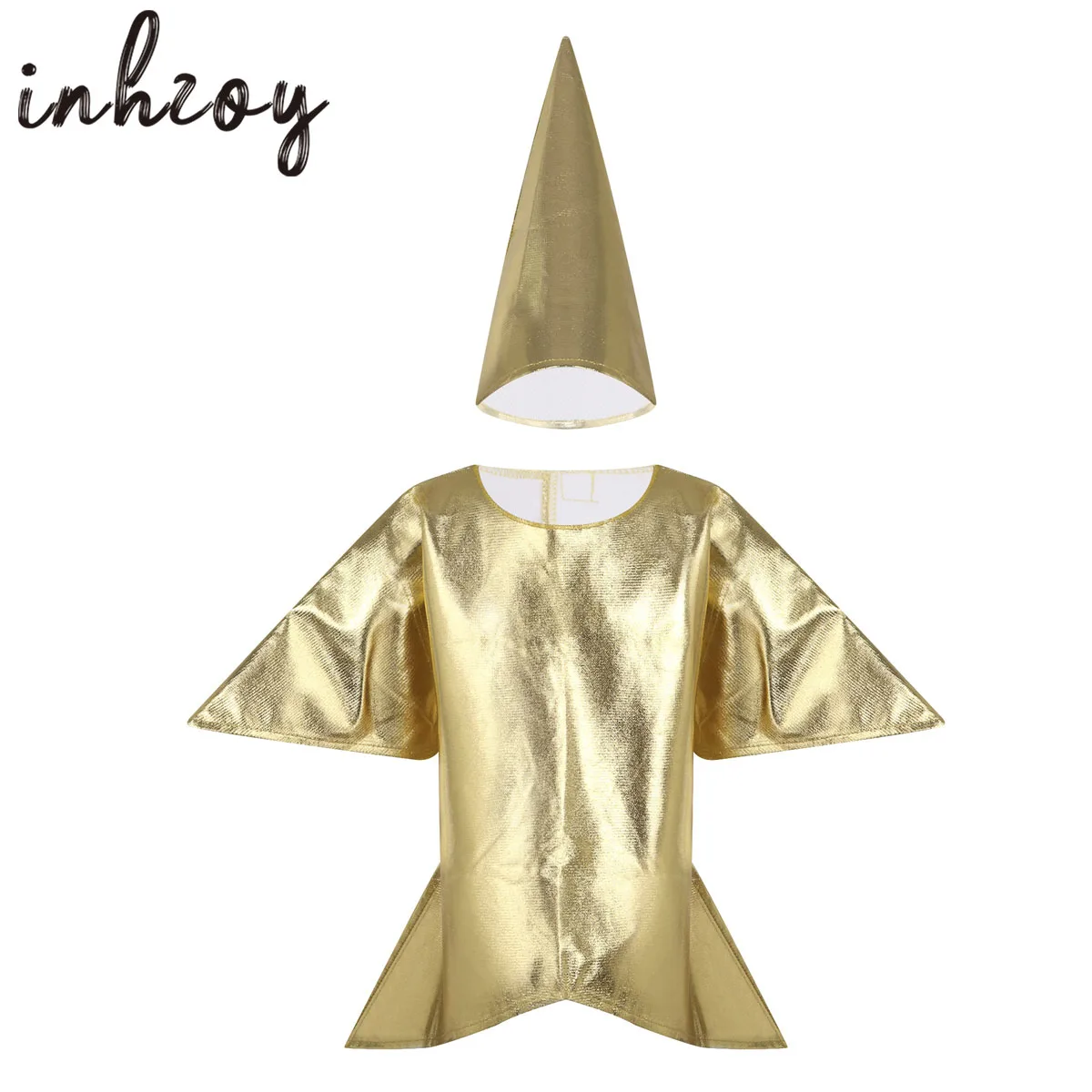 

Children Shiny Star Costumes Fancy Dress Christmas Halloween Cosplay Outfit