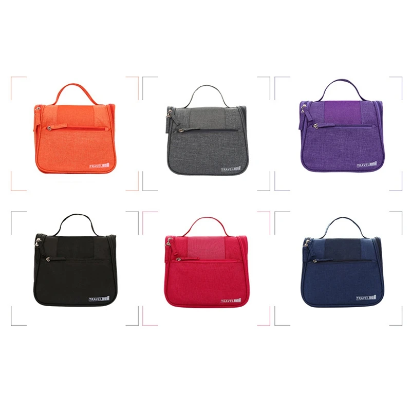 Фиолетовый туалетный набор для женщин и мужчин косметика косметичка чехол