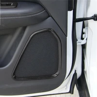 yimaautotrims auto accessory car door audio speaker sound frame cover trim 4 pcs abs fit for jeep compass 2017 2018 2019 2020