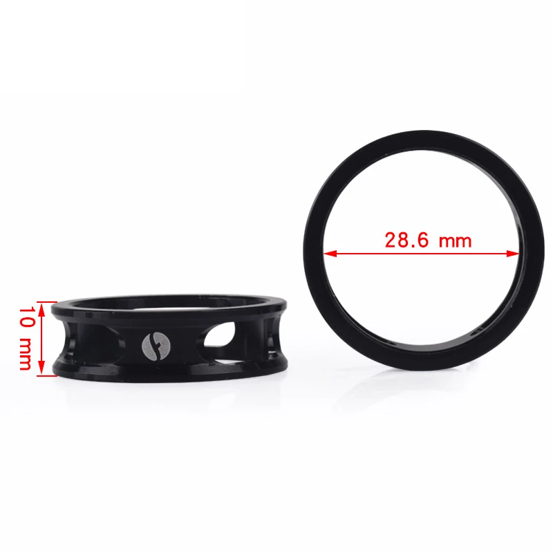 

1-1/8 inch Aluminum Alloy Bicycle Headset Spacer for MTB Mountain Road Bike 28.6mm x 10mm
