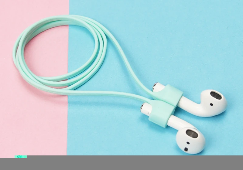 Магнитный ремешок для наушников Airpods анти-потерянный ремень Магнитная веревка для Xiaomi Airdots профессиональные наушники силиконовый шнур
