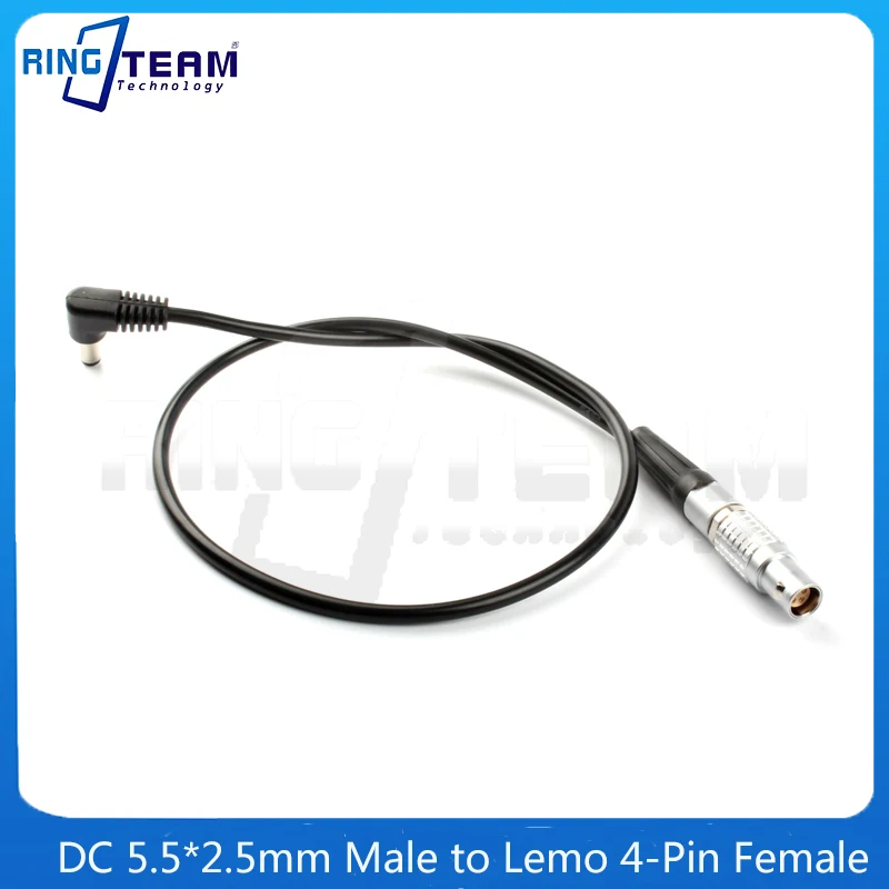 

DC5.5*2.5mm Male to Lemo 4-Pin Female Plug Straight Head Power Cable