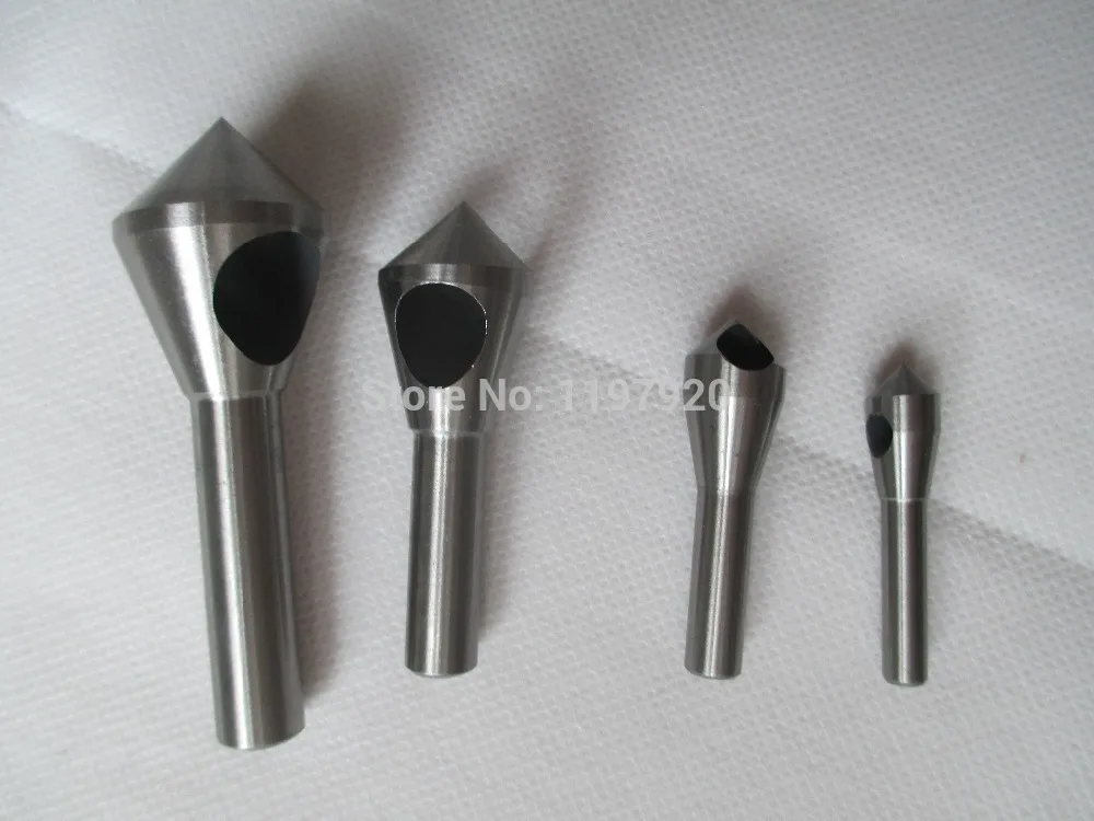 

Fixmee 4PCS Deburring steel chisel 90 step drill hole Countersink machine tool Cutter