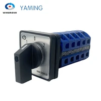3 position 5 poles levels 25a 690v changeover rotary cam rotary switch silver contact control motor interruptor lw26 255