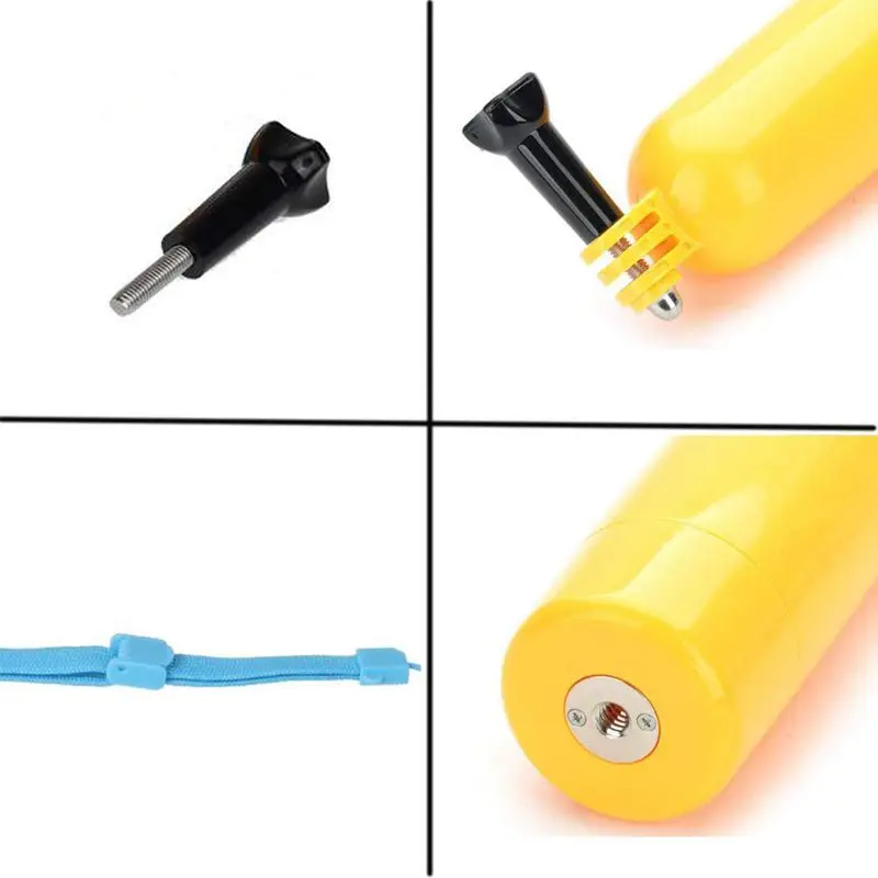 Плавающая рукоятка ручной монопод для GoPro Hero 7/6/5/ Session/ 4 4/3 +/ 3/2/1 SJ4000/SJ5000 с длинной