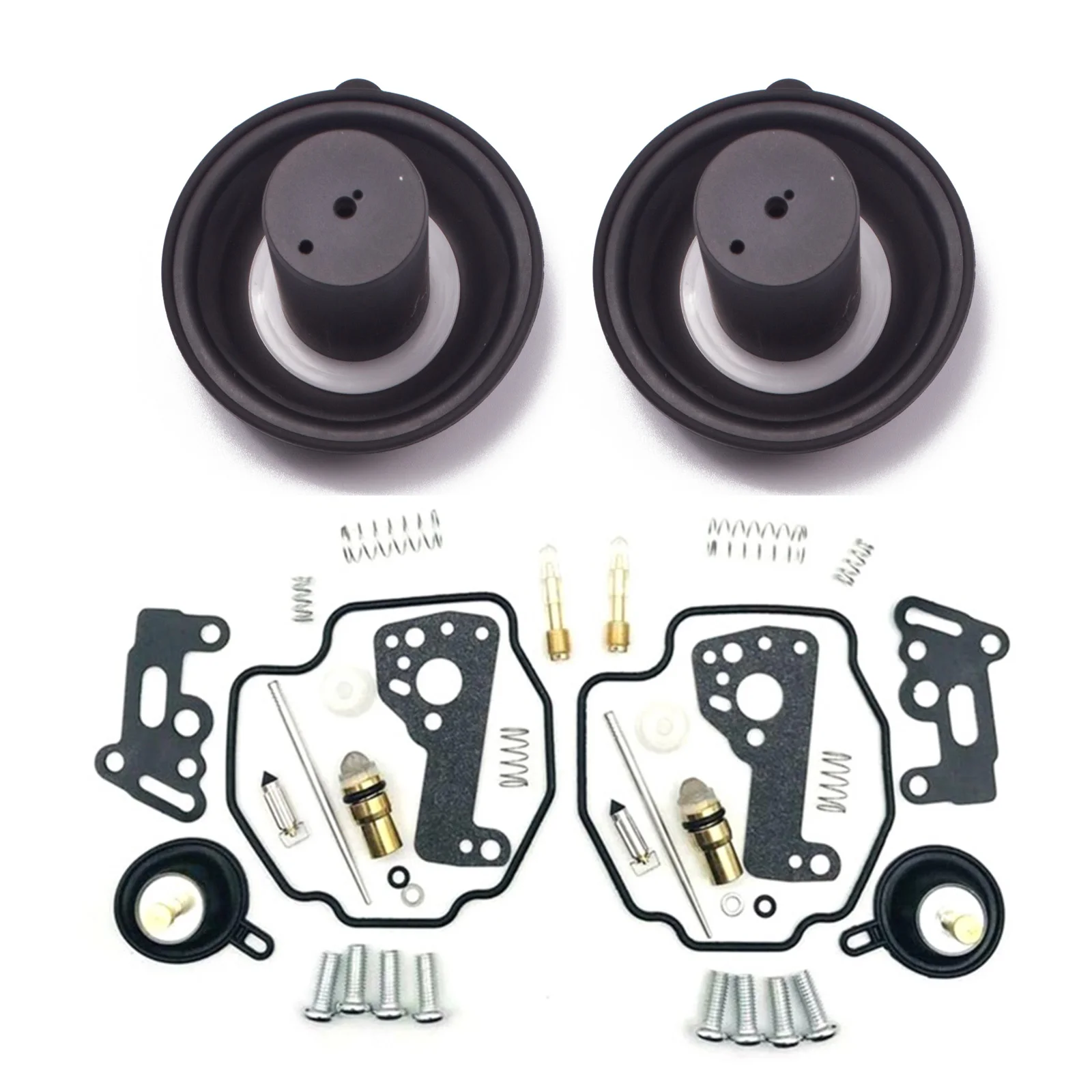 

Carburetor Rebuild Kit Repair Kit for Virago XV535 1990-2001 XV 535 Plunger Diaphragm Gaskets
