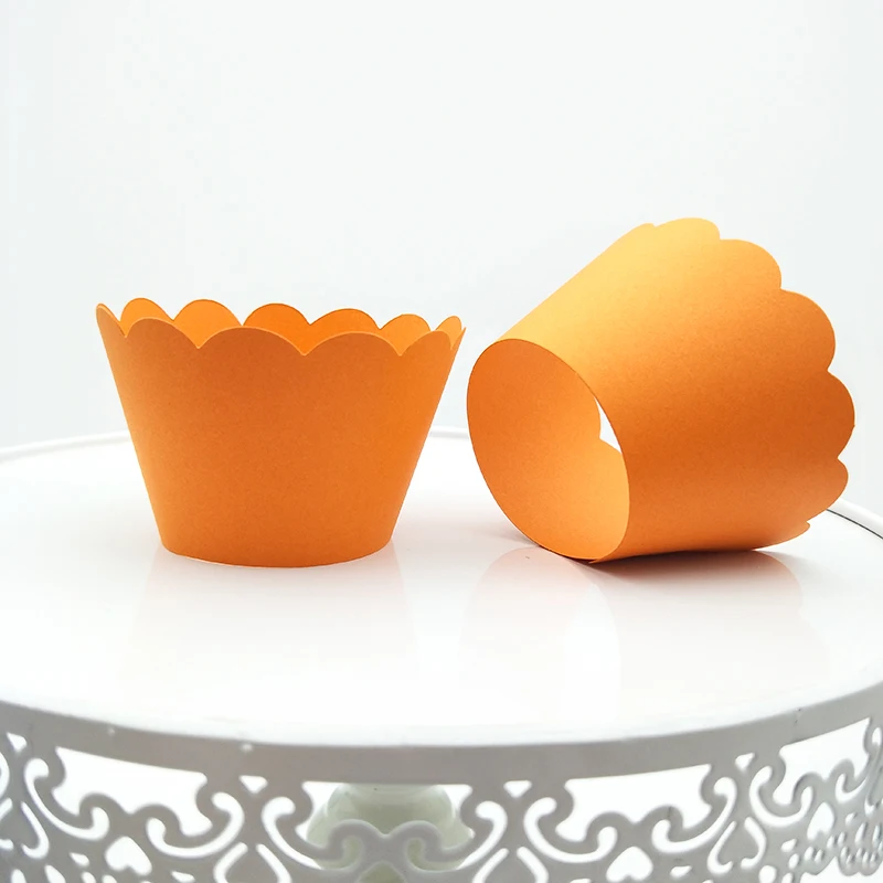 36 шт конфетных цветов обертки для кексов красный синий черный оранжевый розовый