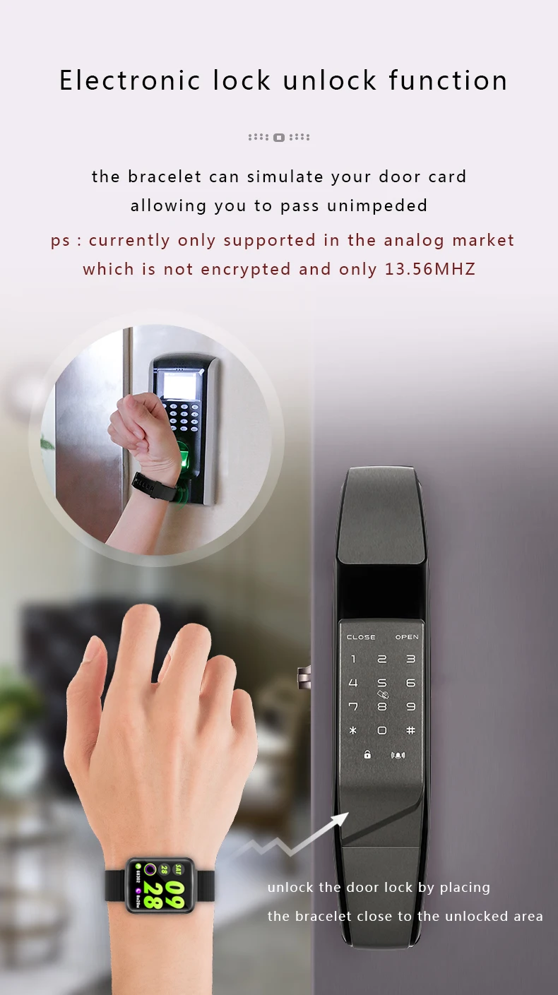 Новые смарт часы Модные Смарт браслет с монитором сердечного ритма кровяное